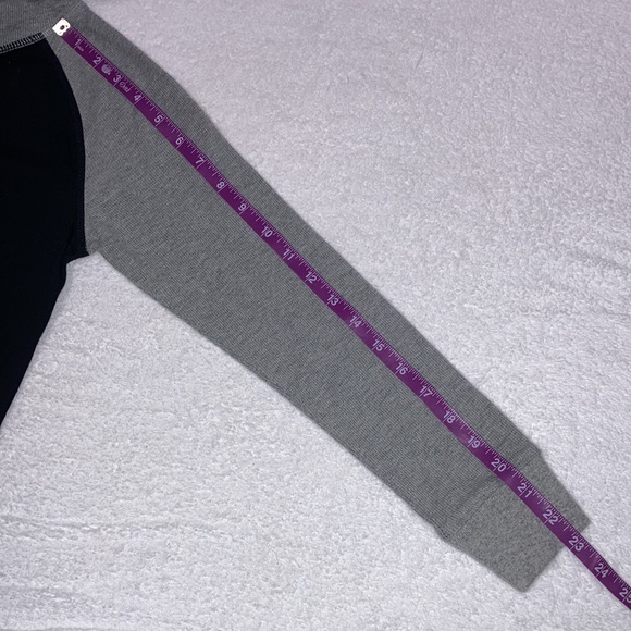 Polo Ralph Lauren black grey skull hooded pullover boys size 8 - Picture 5 of 8